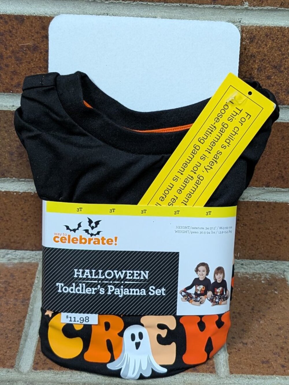 Celebrate! Toddler Pajama Set - size 3T - NWT